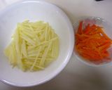 人参きゅうりも！たらマヨでシャキポテト作り方2写真