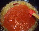 恐竜の卵を温めて♥トマトソーススパゲッティ。作り方4写真