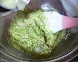 ♠抹茶ホワイトチョコマフィン♠作り方5写真