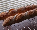 一晩寝かせた？フランスパン(覚書)　作り方14写真