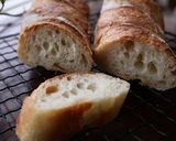 一晩寝かせた？フランスパン(覚書)　作り方15写真
