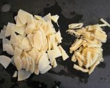 COCO♡圧力鍋でタケノコご飯　作り方1写真