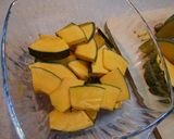 ＜カボチャとえびのサラダ　カレー風味＞♪作り方3写真