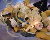 ＜カボチャとえびのサラダ　カレー風味＞♪作り方7写真