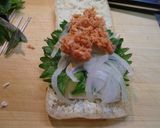 第2弾♪＜鮭と大葉の揚げロール焼き＞♪作り方3写真