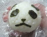 コロコロ～❀パンダおにぎり♬作り方3写真