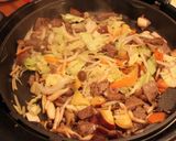 +焼肉のしめに☆そばめし+作り方1写真