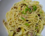 春キャベツの和風パスタ作り方4写真