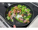 ウインナーと小松菜の玉子炒め★動画あり★作り方13写真
