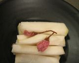 桜の塩漬けで☆蕪のお漬物作り方3写真