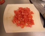簡単美味しい～フレッシュトマトソース★＝作り方1写真
