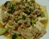 ご飯すすむ♫豆腐の甘辛鶏そぼろがけ♡♥作り方6写真