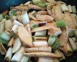 筍と豚バラの炒め煮作り方4写真