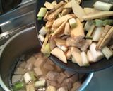 筍と豚バラの炒め煮作り方5写真