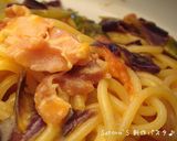 生ハム☆と赤キャベツ★のクリームパスタ♪作り方7写真
