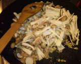 早いやん！水菜ときのことツナの和風パスタ作り方2写真