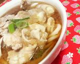 ぽっかぽか✿豚肉入り❀おろしうどん✿作り方5写真