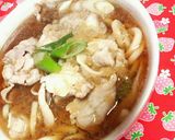 ぽっかぽか✿豚肉入り❀おろしうどん✿作り方6写真