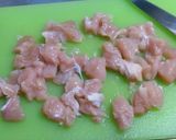 鶏ささみのピリ辛　葛叩き作り方1写真