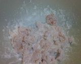 鶏ささみのピリ辛　葛叩き作り方3写真