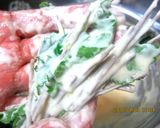 絶品!蕎麦と三つ葉のかき揚げ作り方3写真