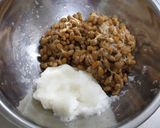 オリジナル納豆パスタ作り方2写真