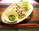 シャキシャキ蓮根はさみ揚げ作り方4写真