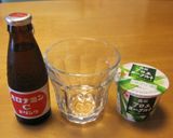 健康でおいしいオロナミンCアロエドリンク作り方1写真