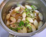 にんにくたっぷり♡肉汁きしめん作り方2写真