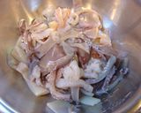 いかとワタのホイル焼き作り方1写真