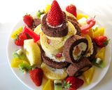 ふわふわパーティーミニロールケーキ作り方26写真