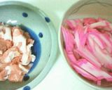 お弁当のおかずにいかが?ナルト甘辛炒め作り方1写真