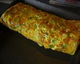 苦手な野菜も食べれた！野菜たっぷり卵焼き作り方4写真