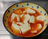 [レンジで] 旨辛 豆腐スープ作り方3写真