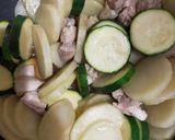 ズッキーニのめんつゆレモンバター炒め作り方4写真