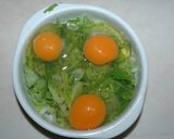 葱卵のレンジ蒸し作り方2写真