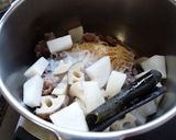 圧力鍋におまかせ♪トロ~っと牛すじ煮込み作り方2写真