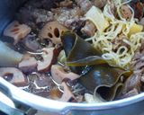 圧力鍋におまかせ♪トロ~っと牛すじ煮込み作り方3写真