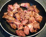 牛肉の白ワインとトマトソース煮作り方2写真