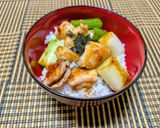 うなぎの蒲焼きのたれで簡単♪焼き鳥丼♡作り方10写真