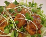 鶏の唐揚げ☆トロトロネギソースかけ！作り方5写真