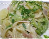 *和テイスト♪クリームパスタ*作り方8写真