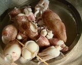 ヒイカとウズラ卵の甘辛煮作り方6写真