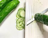 スライスきゅうりのパリパリ漬け作り方1写真
