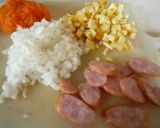 栄養満点☆おいしさ満点☆ケチャップライス作り方1写真