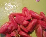野菜に合う♪合う♪　トマト＊味噌ソーース作り方1写真