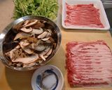 <春キャベツと椎茸の豚肉ロールフライ>♪作り方1写真