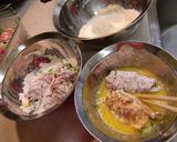 <春キャベツと椎茸の豚肉ロールフライ>♪作り方4写真