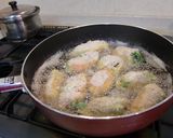 <春キャベツと椎茸の豚肉ロールフライ>♪作り方6写真