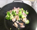 鶏とブロッコリーのブイヨン煮作り方5写真